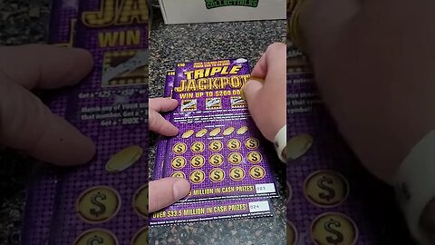 Testing Triple Jackpot Lottery Tickets!