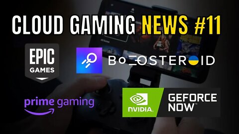 NOVIDADES CLOUD GAMING: JOGOS GRÁTIS DA EPIC, BOOSTEROID, GEFORCE NOW e PRIME GAMING #11