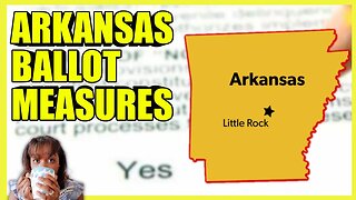 Arkansas BALLOT Measure RESULTS 2022 (clip)