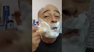 ASMR Lathering SATISFYING Bluebeard Revenge cream💈🔊🧼💈#asmr #shavingproduct #lathering #satisfying