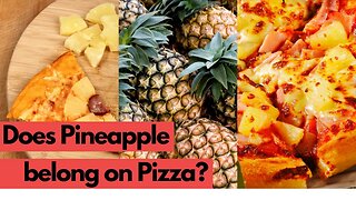 Does Pineapple Belong On Pizza? #pizza #food #pineapple