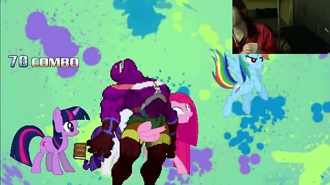 My Little Pony Characters (Twilight Sparkle, Rainbow Dash, And Rarity) VS Parasite In An Epic Battle