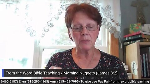 From the Word Bible Teaching / Morning Nuggets (7/27/23)