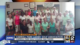 A hole in one! Good morning from the Carroll Park Ladies' Golf Association