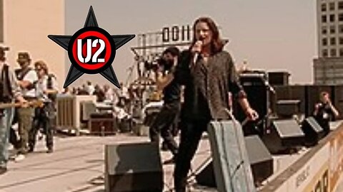 Unbelievable Behind-the-Scenes Look at U2's 1987 LA Video Shoot #shorts #rocknroll #u2