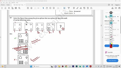 SSC CGL Tier 1 2022 (1st December Shift 2) Reasoning Solutions MEWS #ssc