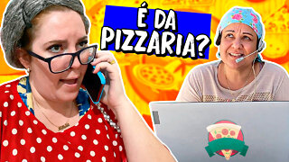 É da pizzaria?