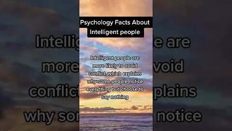 psychology facts about intelligent people #psychologyfacts #shortsvideo #shortsfeed #shortsyoutube