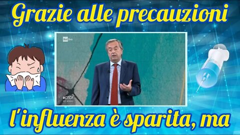 Burioni : "Arriva l'influenza, ecco come difendersi!"