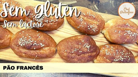 Pão Francês- Sem Glúten e Sem Lactose
