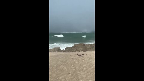 Water spout spotted on Hutchinson Island