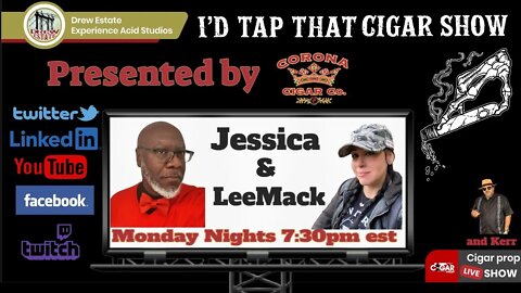LeeMack912 and Jessica Brandt, I'd Tap That Cigar Show Episode 141