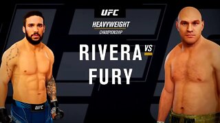 EA Sports UFC 4 Gameplay Tyson Fury vs Jimmie Rivera