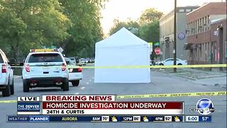 Homicide investigation underway near downtown Denver