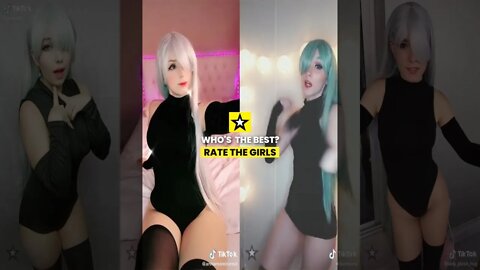 Rate the Girls: Seven Deadly Sins Anime TikTok Cosplay Snap Contest #2 🌸✨ (Elizabeth Liones) #shorts