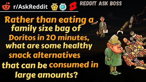 Rather than eating a family size bag of Doritos in 20 minutes,...**? #shorts #askreddit