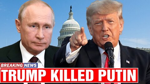 TRUMP asks Putin to end the war.. Trying to get rid of the puppet BIDEN 'SHOCK'
