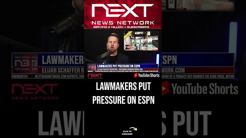 Lawmakers Put Pressure on ESPN #shorts