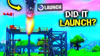 I Tried Launching The Rocket EARLY (Fortnite)