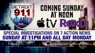 Coming Sunday: Detroit 911: A documentary on Detroit emergency response times