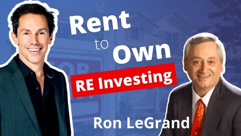 Tenant Buyers & Rent-to-Own REAL ESTATE | Ron LeGrand
