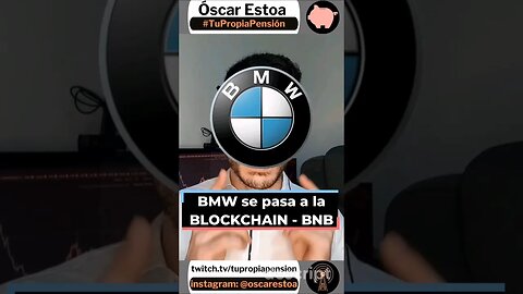 #BMW se pasa a la #blockchain #BNB de #binance