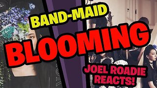 BAND-MAID / Blooming (Official Music Video) - Roadie Reaction