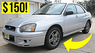 Can We Transform This Beat Up Old Impreza For Just $150?!