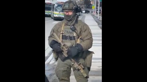 OTTAWA Emergency Measures ACT Invoked - SNIPERS and HEAVILY ARMED POLICE