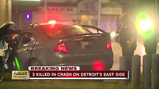 3 killed in accident on Detroit's east side