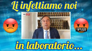 Burioni : Le persone vanno isolate per davvero!