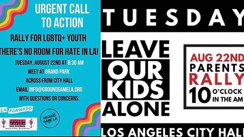Live - Los Angeles - Parent Rights Rally - City Hall