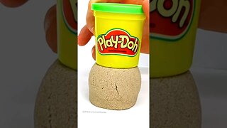 Squishing Kinetic Sand is oddly Satisfying