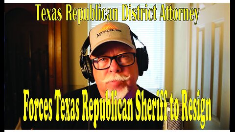 Ellis County Republican District Attorney Patrick Wilson forces Sheriff Johnny Brown to Resign