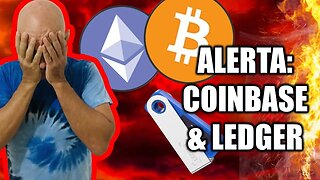 ALERTA Coinbase PAUSA Levantamentos de Staking Ethereum & ENGANADOS Pela LEDGER - FUJA