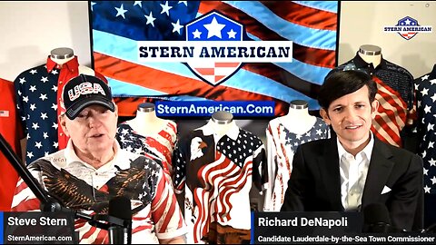 The Stern American Show - Steve Stern with Richard DeNapoli, Candidate for Lauderdale-by-the-Sea Town Commissioner