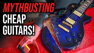 I'm SICK AND TIRED of this CHEAP GUITAR MYTH