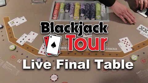 Live Final Table Sept 13 - The Blackjack Tour Online NeverSplit10s.com