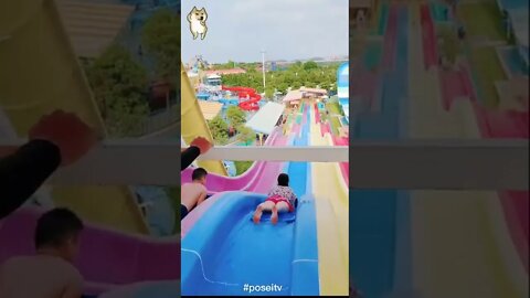 Best Funny videos 2022 😂 Water Park #shorts #poseitv