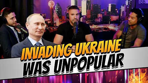 Invading Ukraine was not a popular decision among Russians