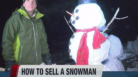 How to sell a snowman for $50