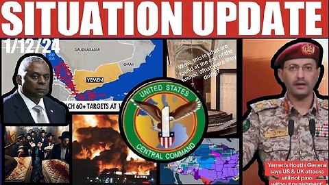 1/14/24 Situation Update: Biden Declared War Without Congress' Approval!!!