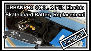 How To Replace The Battery Of The Cool & Fun (Urbanpro) Electric Skateboard