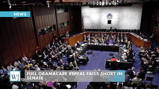 Full Obamacare Repeal Falls Short In Senate