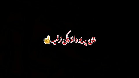 Pashto black Screen poetry Pashto Shyari