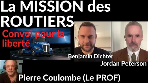 HOMMAGE AUX ROUTIERS - CONVOI POUR LA LIBERTÉ #Jordanpeterson #benjamindichter #freedomconvoy2022