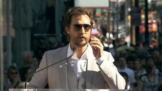 McConaughey gets Walk of Fame star