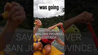 Whitewater Rafting DISASTER in Costa Rica #SHORTS