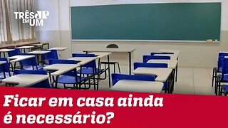 Pediatras defendem volta às aulas presenciais