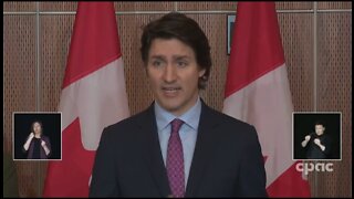 Trudeau: Canada Is Imposing Sanctions On Putin And His Barbaric War